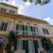 Oltre questa si erge il nobile prospetto chiaro della residenza: si sviluppa su due livelli con una terrazza, limitata da una balaustra traforata...